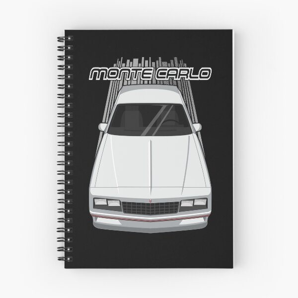 Item preview, Chevrolet Monte Carlo 1984 - 1989 - white and red designed and sold by V8social.