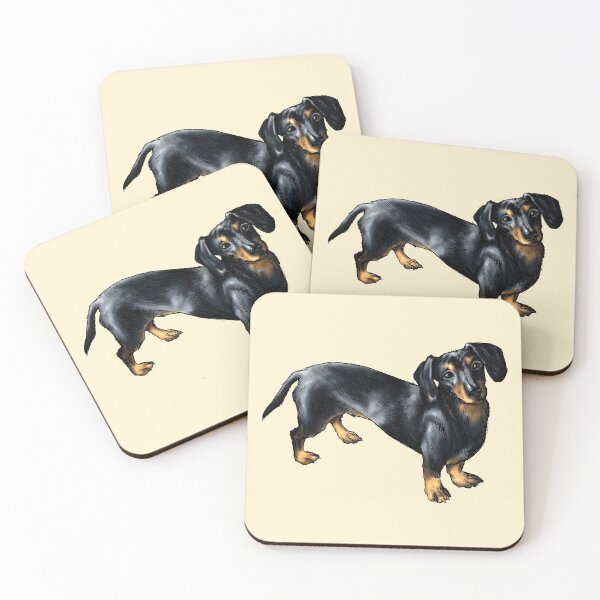 Item preview, dachshund animal portrait designed and sold by MMMSdesigns.