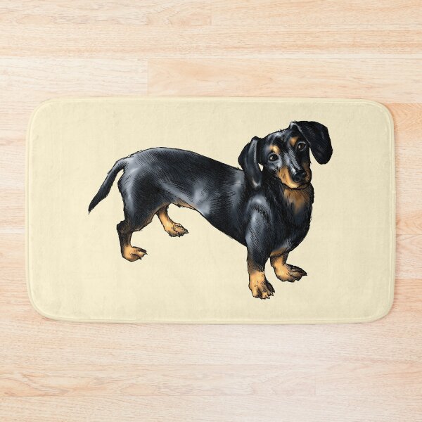 Item preview, dachshund animal portrait designed and sold by MMMSdesigns.