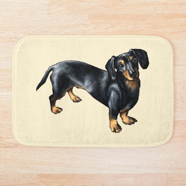 Item preview, dachshund animal portrait designed and sold by MMMSdesigns.