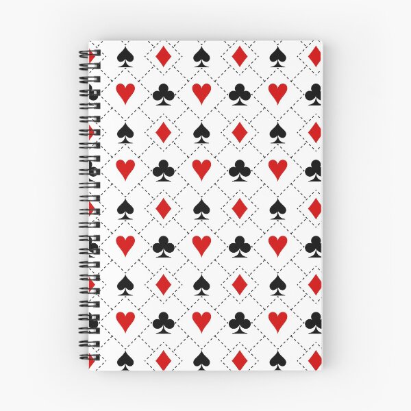 Item preview, Playing cards suit symbols pattern designed and sold by mrhighsky.
