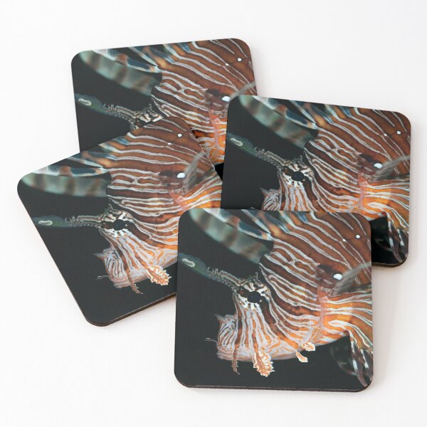 Item preview, Lionfish portrait designed and sold by Natalia Pryanishnikova.