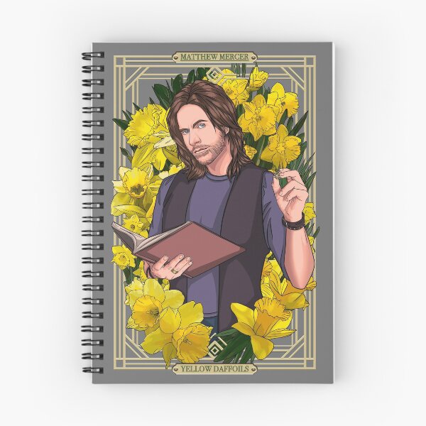 Artikelvorschau, Matthew Mercer :: Gelbe Narzissen entworfen und verkauft von timesorceror.