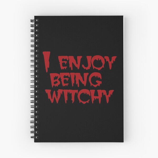 Item preview, I Enjoy Being Witchy in Blood Red designed and sold by Darcy777.