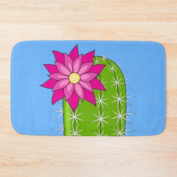 Item preview, Mein kleiner grüner Kaktus – Cactus with Blossom in Pink designed and sold by un-artiges.