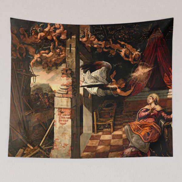 Item preview, Tintoretto (Jacopo Robusti) "The Annunciation" designed and sold by Alexandra Dahl.