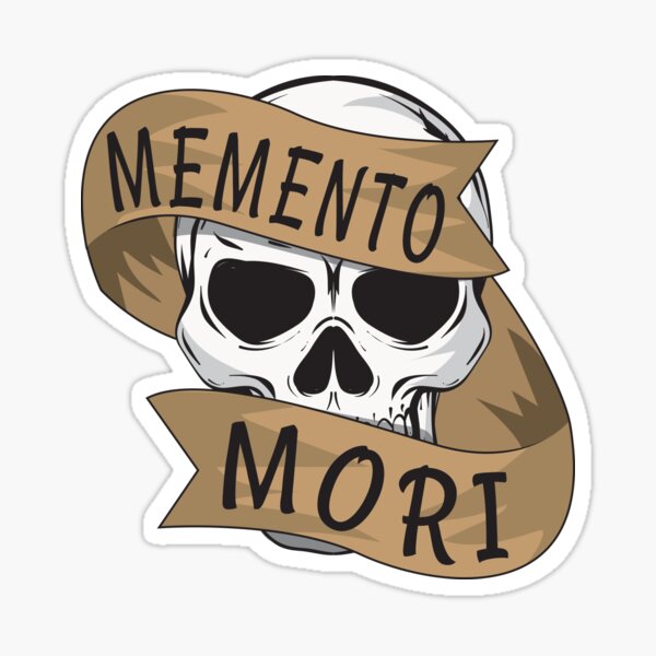 Item preview, Memento Mori Skull designed and sold by dmanalili.