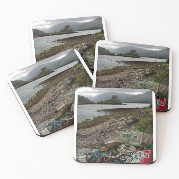 Item preview, Fishing boxes near Eilean Donan, Highlands of Scotland designed and sold by Richard Flint.