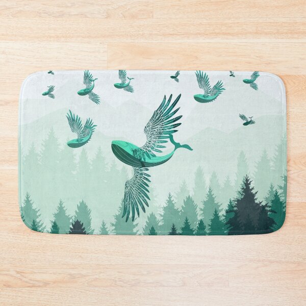 Item preview, Whales flying designed and sold by YanayMora.