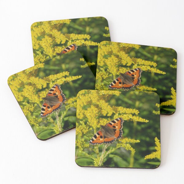 Item preview, butterfly on flowers of goldenrod designed and sold by mrivserg.