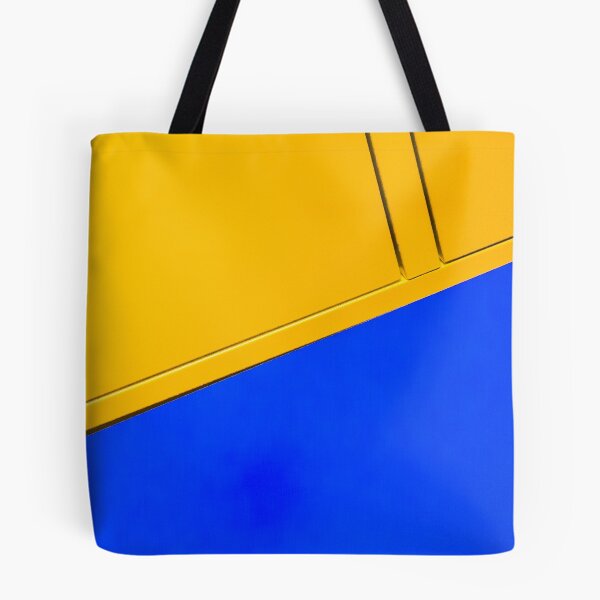 Item preview, Abstract in blue and yellow designed and sold by Thaddeus Zajdowicz.