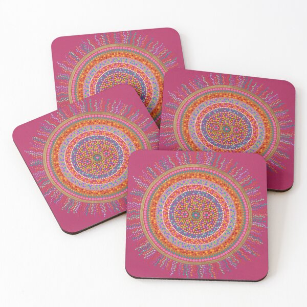 Moon Candy Coasters (Set of 4)