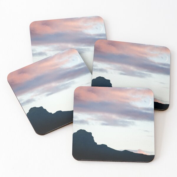 Item preview, A crescent moon over the Trotternish Ridge, Isle of Skye, Scotland designed and sold by Richard Flint.