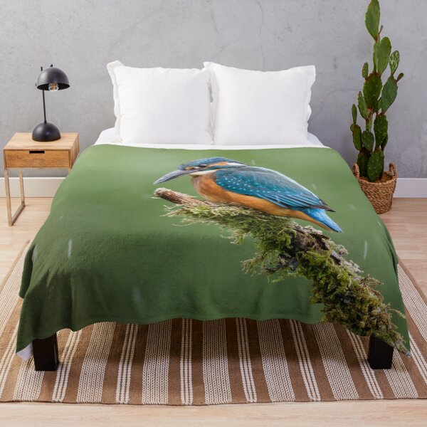 Item preview, Kingfisher in the Rain designed and sold by Alec Stewart.