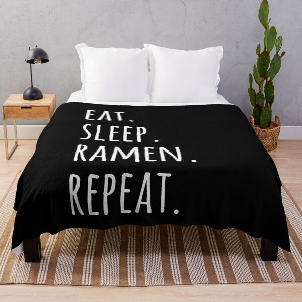 Item preview, Eat Sleep Ramen Repeat T-shirt Ramen Noodle Japanese Ramen designed and sold by JoDesignLab.