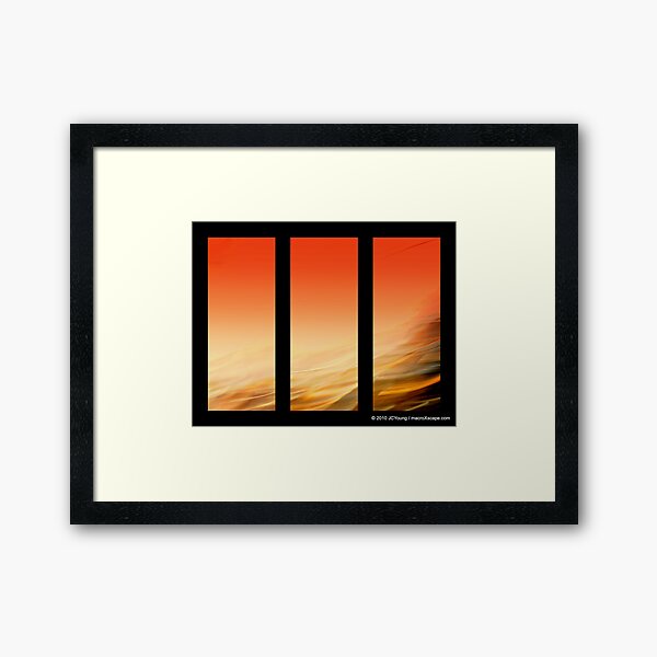 Desert Sand Framed Art Print
