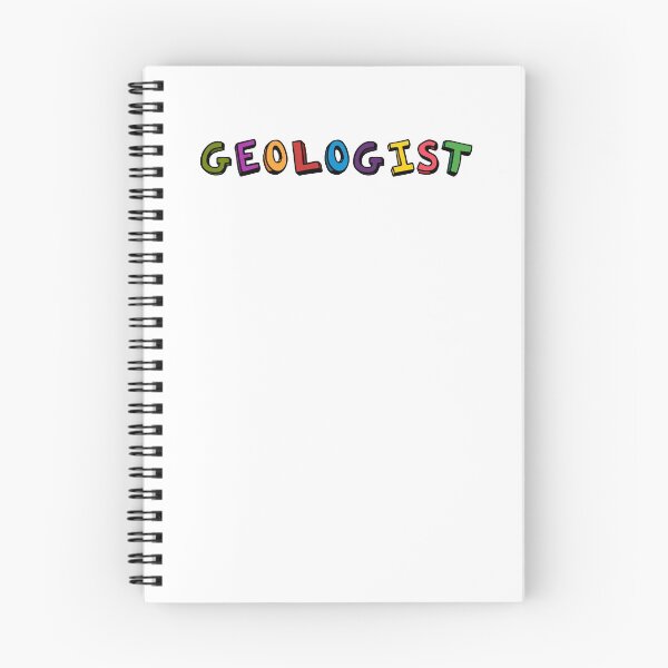 Item preview, Colorful Geologist Lettering designed and sold by MadPanda.