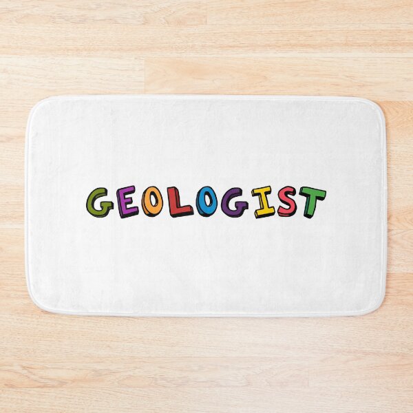 Item preview, Colorful Geologist Lettering designed and sold by MadPanda.