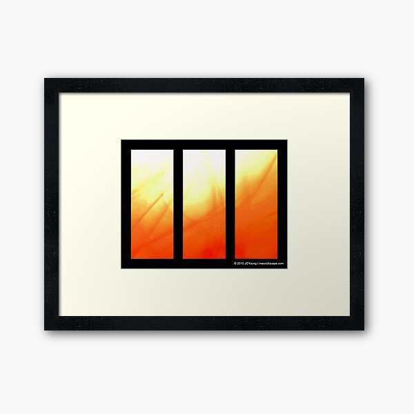 Bright Sun Framed Art Print