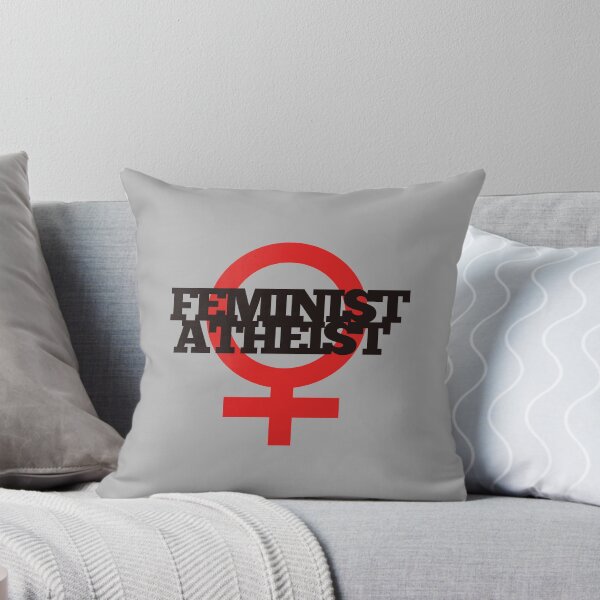 Item preview, Feminist Atheist  designed and sold by FrictionMaxxing.