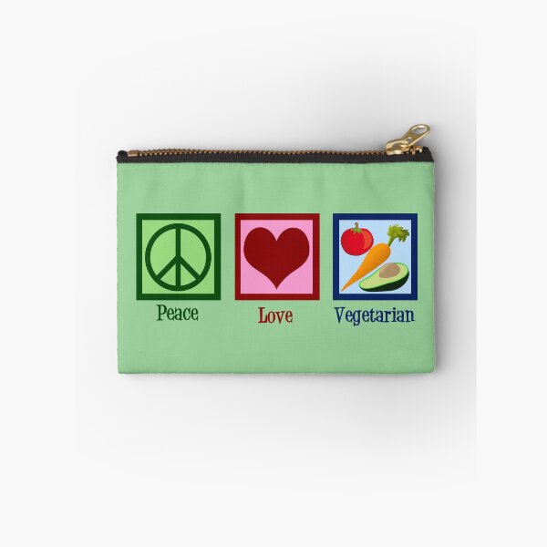 Item preview, Peace Love Vegetarian designed and sold by Epic Love Designs.