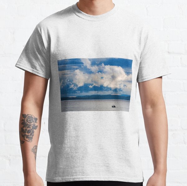 Blue Dawn along the Highland Coast, Scotland Classic T-Shirt