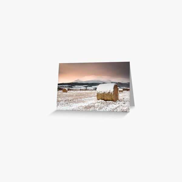 Bennachie Winter Sunrise Greeting Card