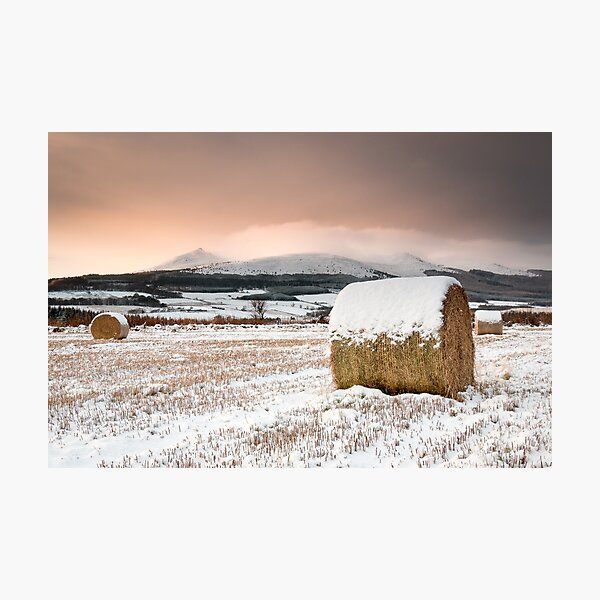 Item preview, Bennachie Winter Sunrise designed and sold by andymcdphoto.