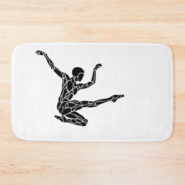 Item preview,  Black Ink Jump Kick Silhouette Kung Fu  designed and sold by danceink.