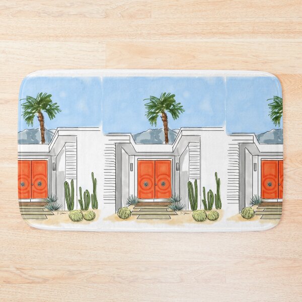 Item preview, Orange Palm Springs Door designed and sold by kschowe.