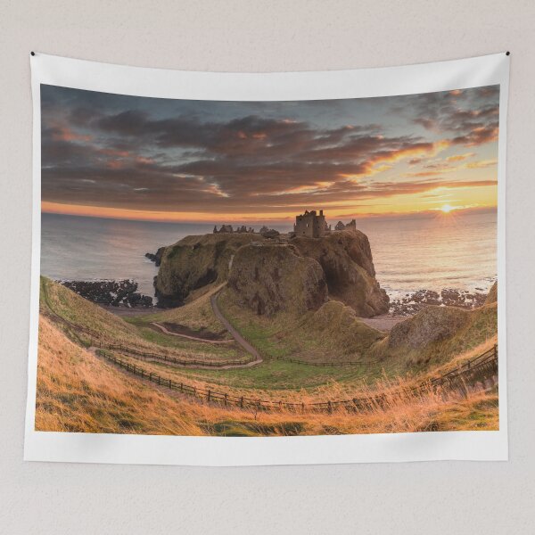 Item preview, Sunrise at Dunnottar Castle designed and sold by andymcdphoto.