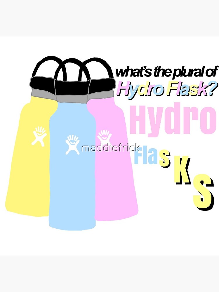 Hydro best sale flask plural