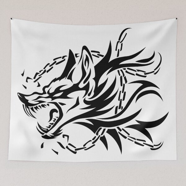Item preview, Fenrir Breaking Chains designed and sold by CaptainMorwen.