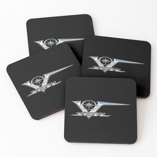 Item preview, V Star 250, 650, 950, 1100, 1300, 1900 Logo 2 Chrome 2 designed and sold by KlaraBubble.