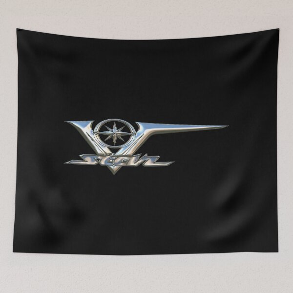 Item preview, V Star 250, 650, 950, 1100, 1300, 1900 Logo 2 Chrome 2 designed and sold by KlaraBubble.