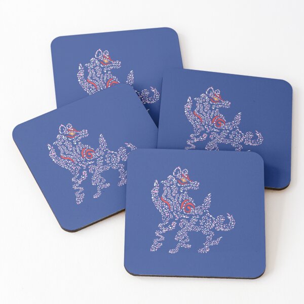 Item preview, Okami Amaterasu - Cherry Blossom Form [ON BLUE] designed and sold by Daniel Bevis Design.