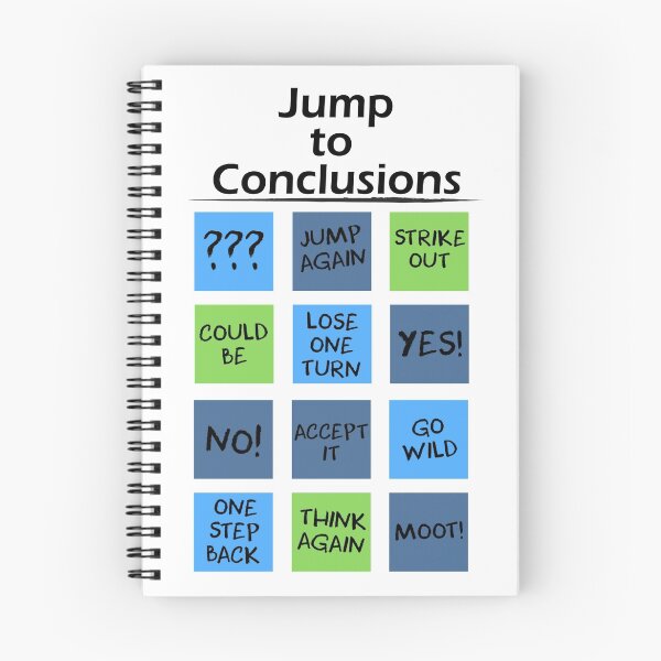 Item preview, Jump to Conclusions designed and sold by Drumasaurs Design.