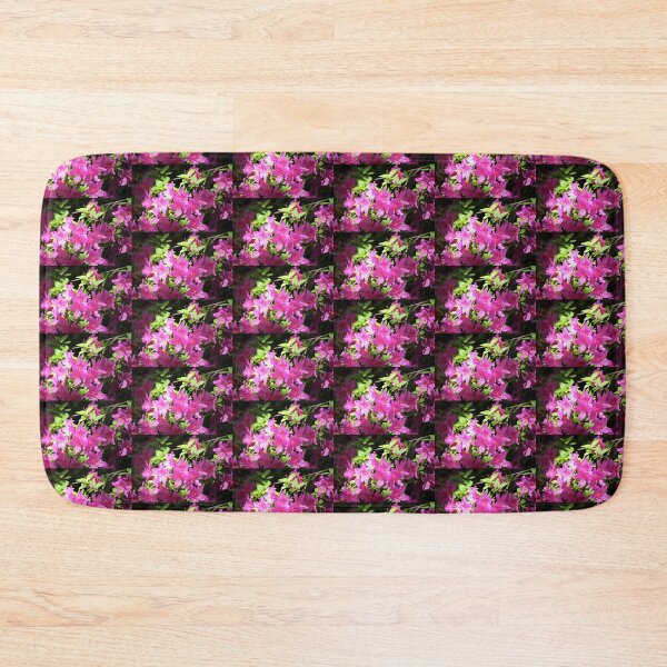 Item preview, Hot pink flowers designed and sold by croper.