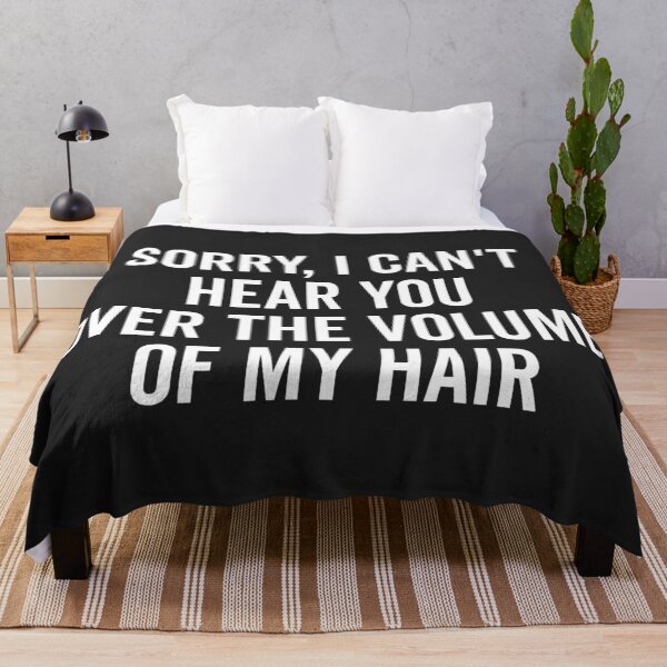 Item preview, Volume Of My Hair Funny Quote designed and sold by quarantine81.