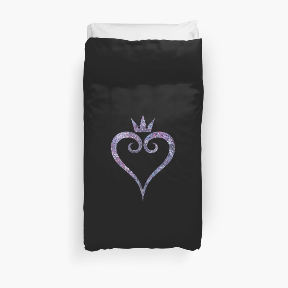 The Kingdom Hearts Heart Duvet Cover