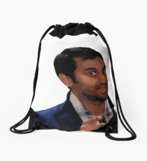 Tom Haverford Drawstring Bag
