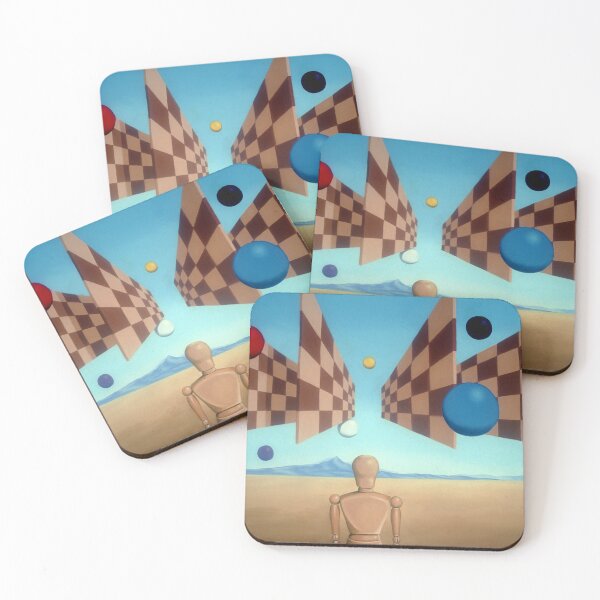 Item preview, Surrealistic Landscape Still Life - Geometric Witness designed and sold by mikebridges.