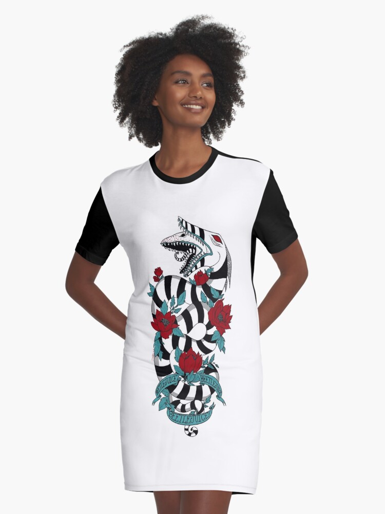 beetlejuice t shirt dress