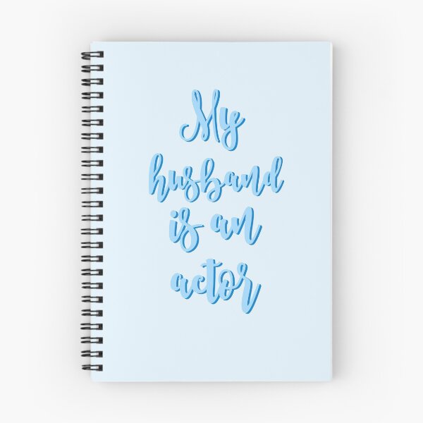 Item preview, My Husband is an Actor designed and sold by Theatre Thoughts.