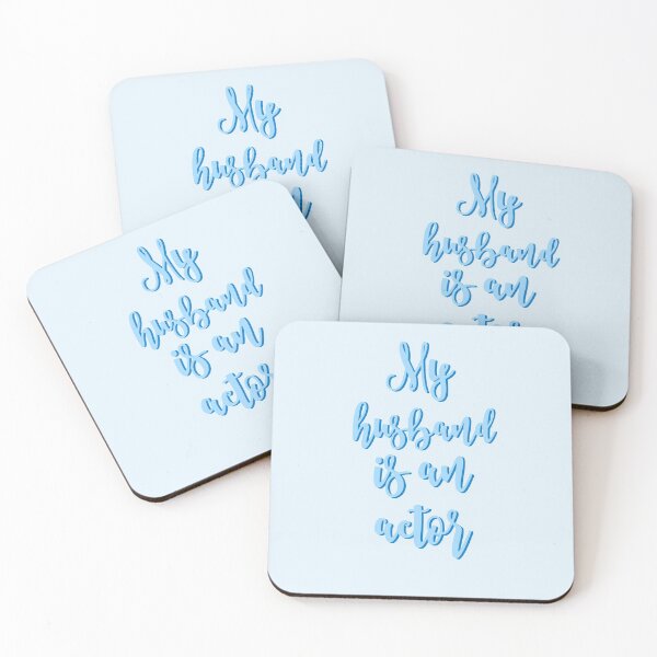 Item preview, My Husband is an Actor designed and sold by Theatre Thoughts.