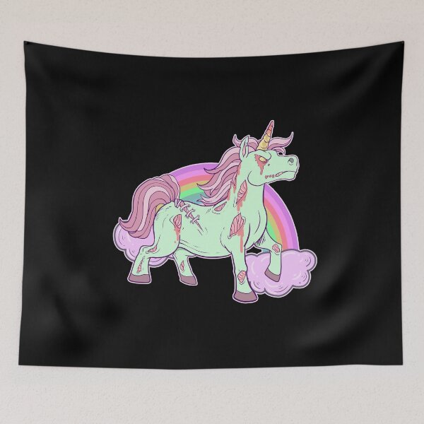 Item preview, Zombicorn Zombie Unicorn Undead Pastel Halloween design designed and sold by tronictees.