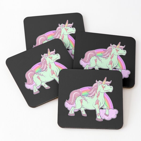 Item preview, Zombicorn Zombie Unicorn Undead Pastel Halloween design designed and sold by tronictees.