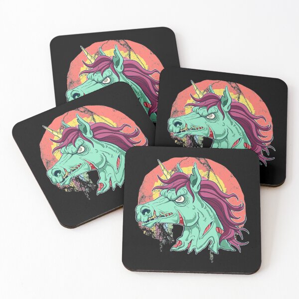 Item preview, Zombicorn Zombie Unicorn Undead Scary Halloween design designed and sold by tronictees.