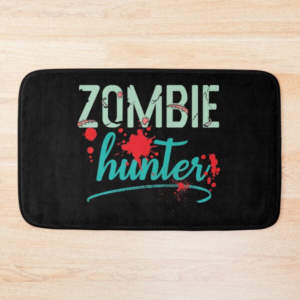 Item preview, Zombie Hunter Maggot Infested Blood Splatter Apocalypse design designed and sold by tronictees.