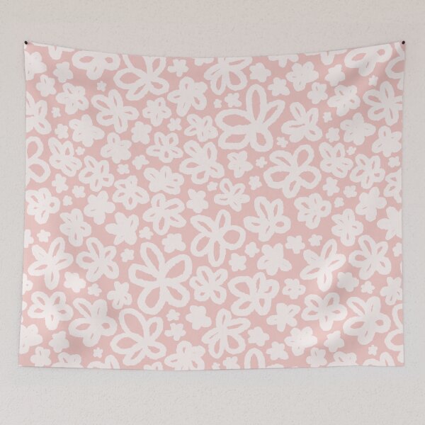 Aperçu de l'œuvre Motif rose fleur de plumeria créée et vendue par emiliemakani.